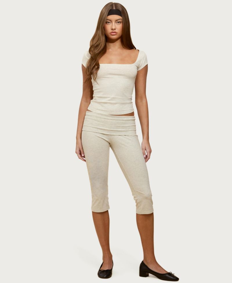 Women's Rocio Foldover Capri Pants