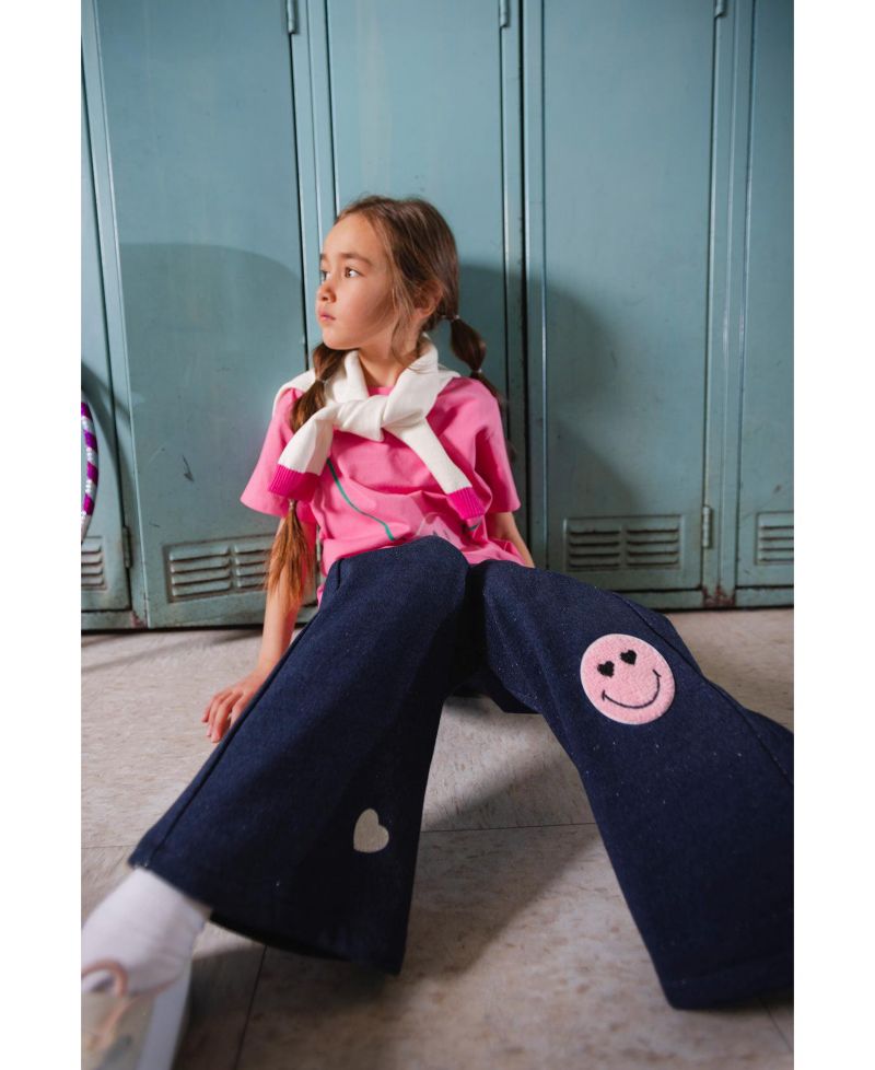 Little and Big Girl (6 - 14) French Terry Pant