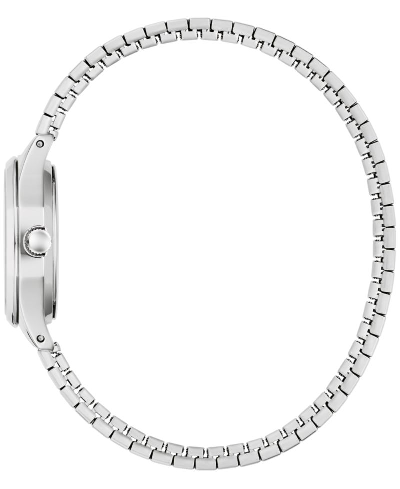 Women's Vintage Silver-Tone Stainless Steel Expansion Watch, 24mm