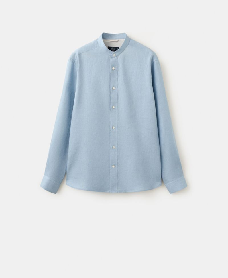 Men's Regular-Fit Linen Shirt