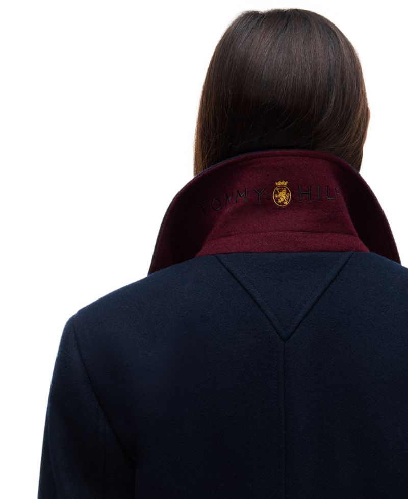 Women's American Icons Double-Breasted Wool-Blend Peacoat