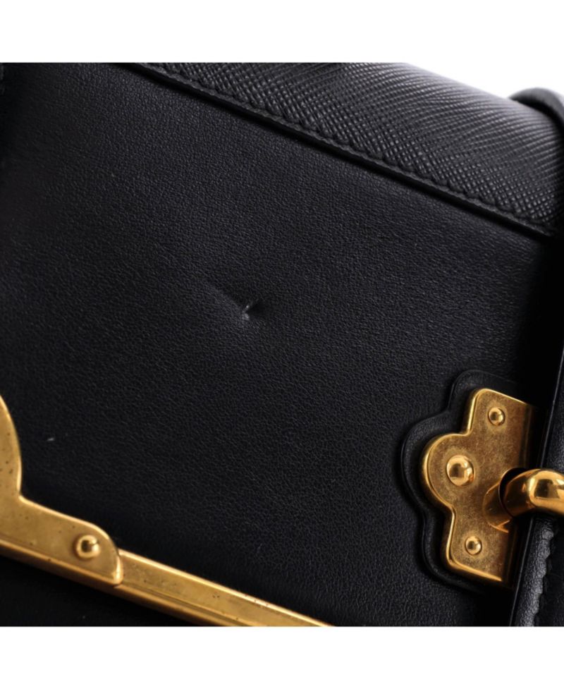 Medium Cahier Convertible Shoulder Bag City Calf and Saffiano
