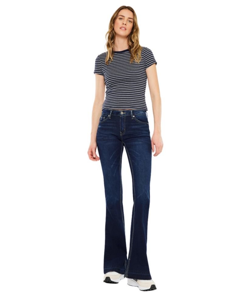 Women's Heidi Mid Rise Flare Jeans