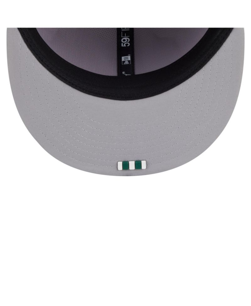 Men's Gray New York Jets 2025 Sideline 59FIFTY Fitted Hat