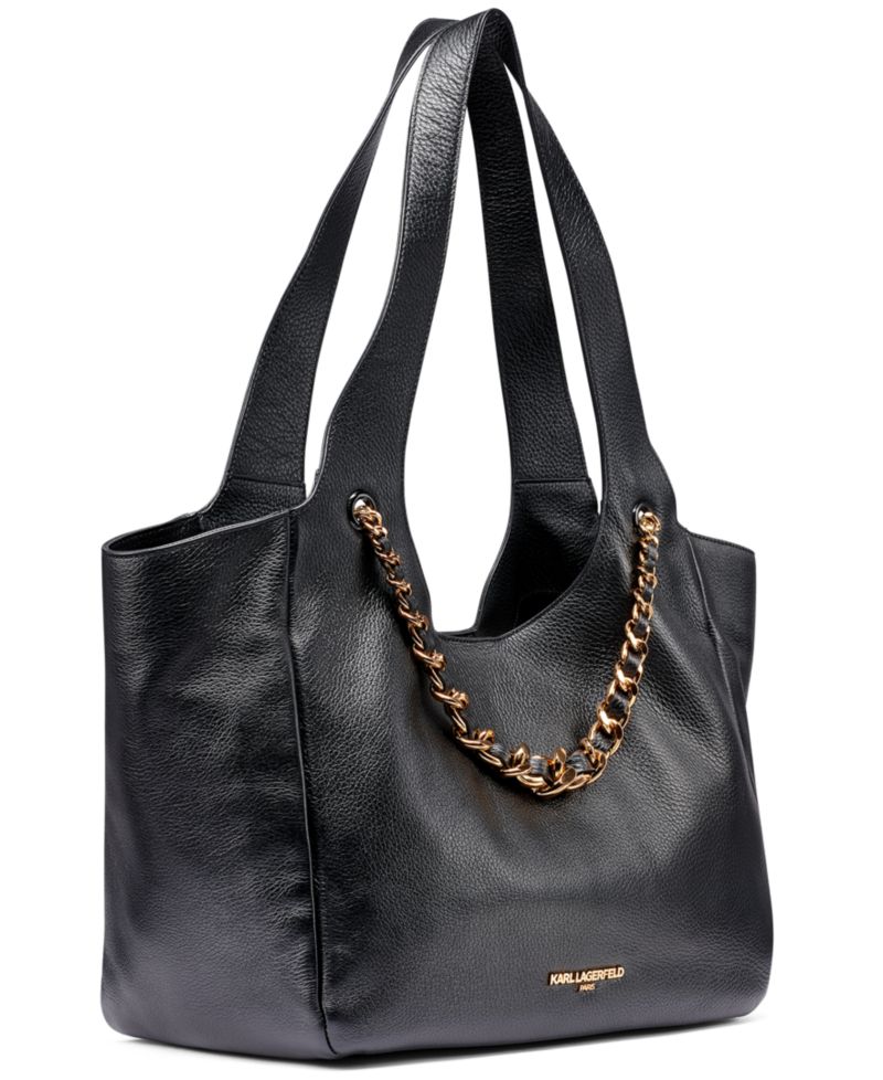 Ina Leather Extra-Large Tote Handbag