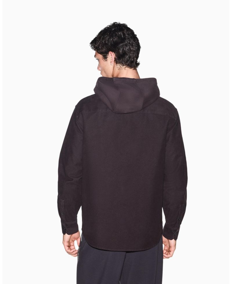 Men's Crossover Hooded Jacket