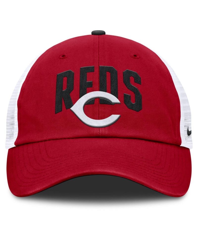 Men's Red Cincinnati Reds Primetime Club Adjustable Trucker Hat