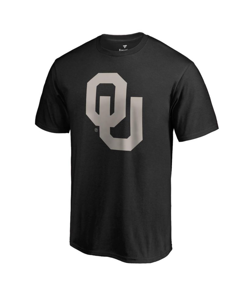 Men's Black Oklahoma Sooners Cloak T-Shirt