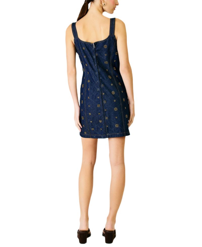 Women's Attina Square Neck A-Line Mini Dress