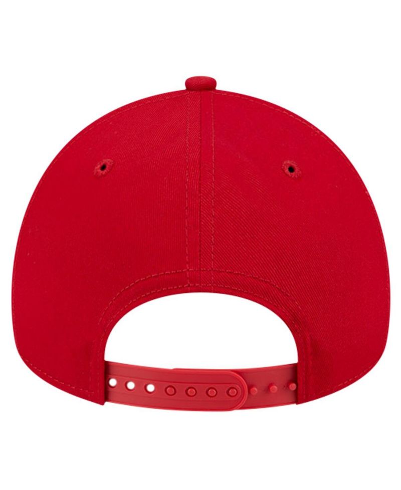 Men's Red Philadelphia Phillies Team Color A-Frame 9FORTY Adjustable Hat
