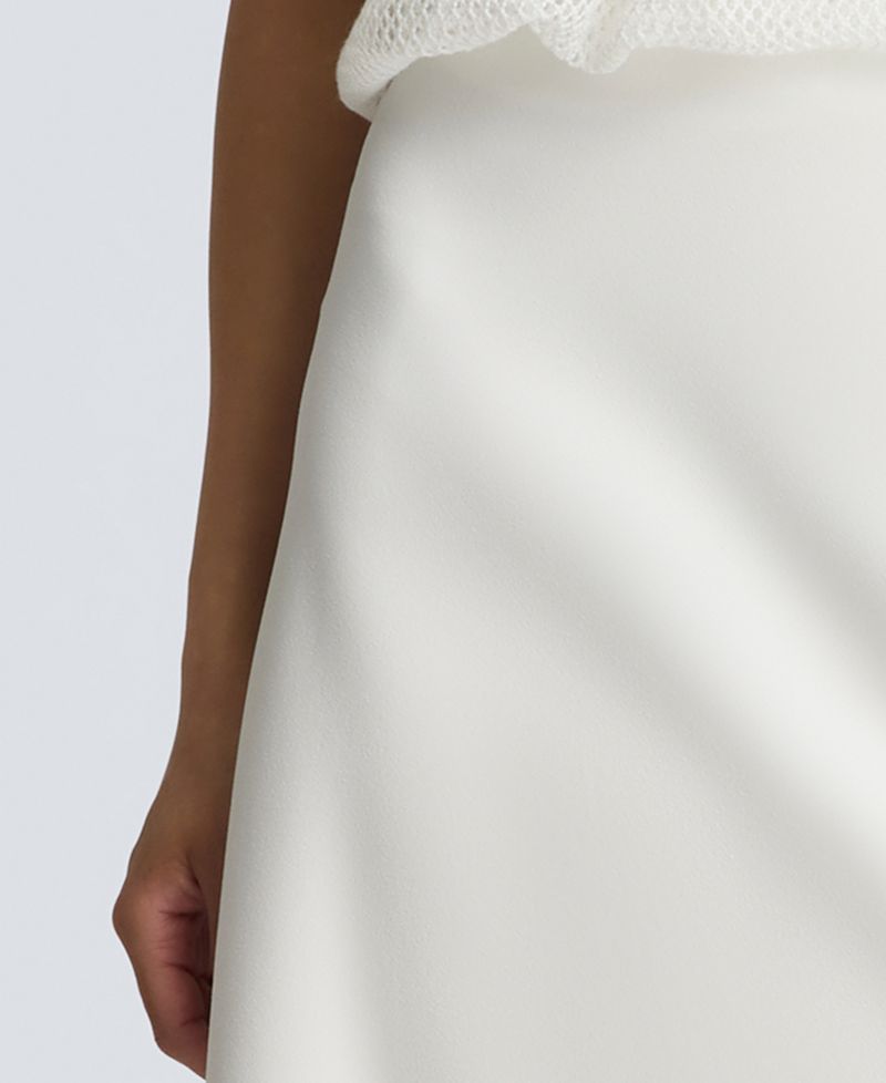Women's Pull-On Bias Flared Maxi Skirt
