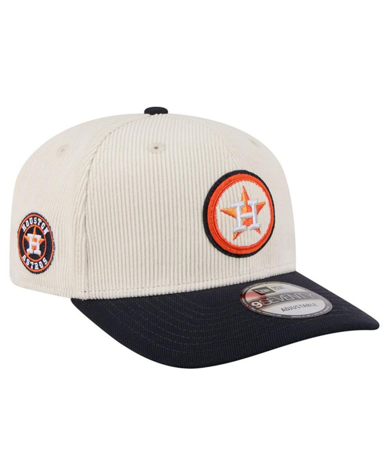 Men's Cream Houston Astros Loyal 9SEVENTY Adjustable Hat