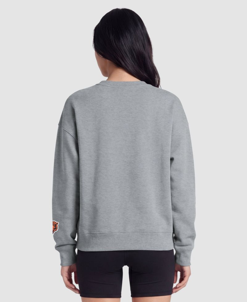 Women's Chicago Bears Crewneck Screen Print Sweatshirt
