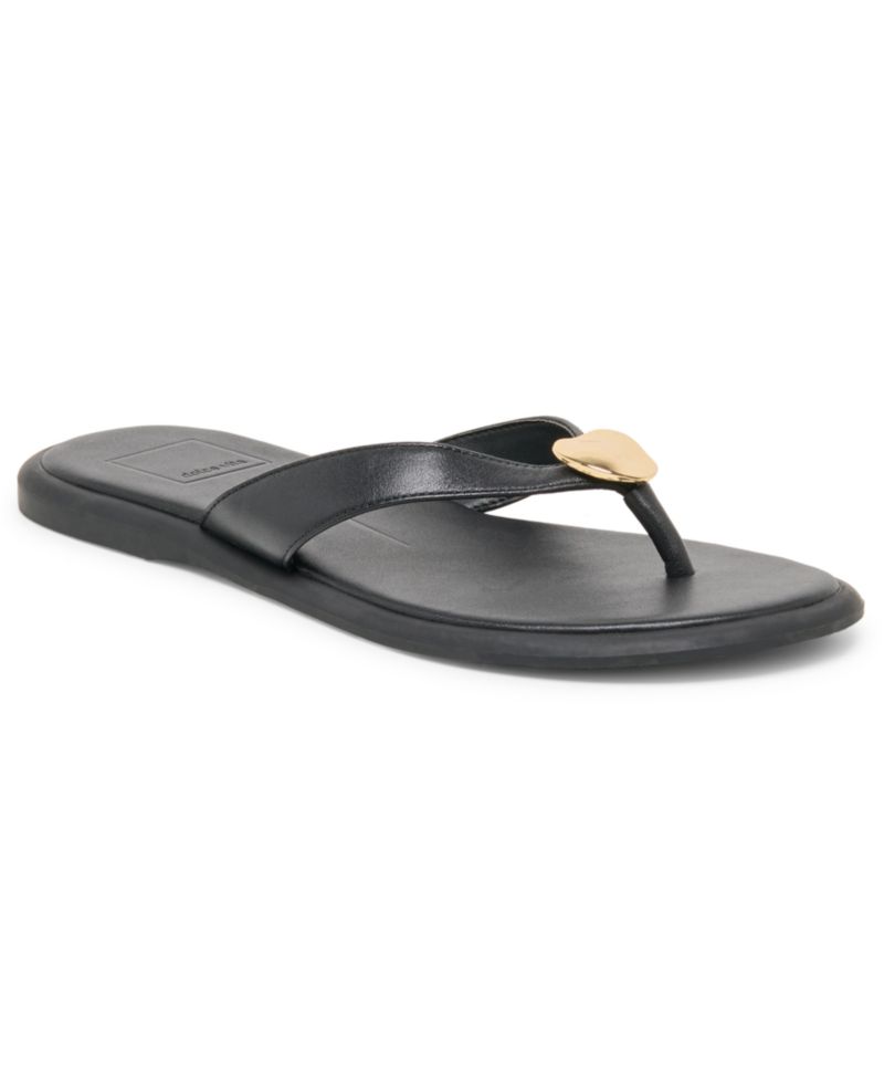 Women's Jaina Dome Embellished Flat Thong Sandals