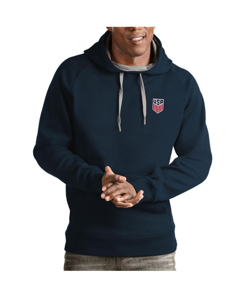 Men's Navy USMNT Victory Pullover Hoodie