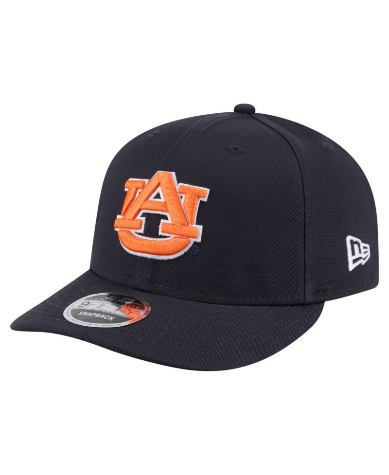 Men's Navy Auburn Tigers Low Profile 9FIFTY Snapback Hat