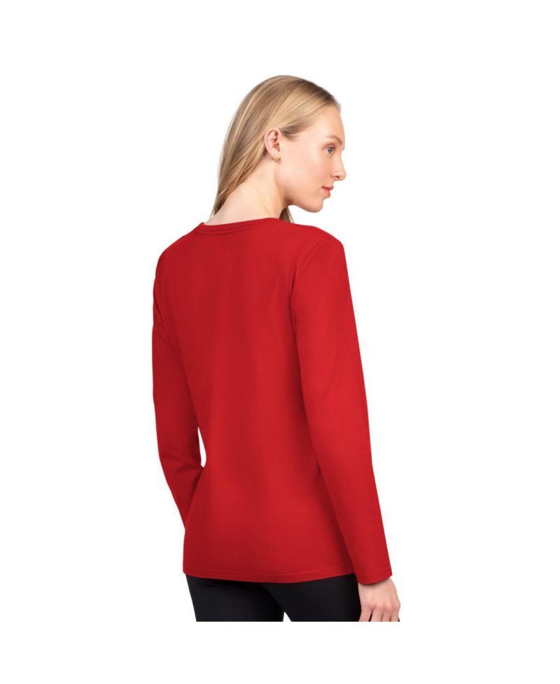 Women's Red Kansas City Chiefs Best Play Long Sleeve T-Shirt