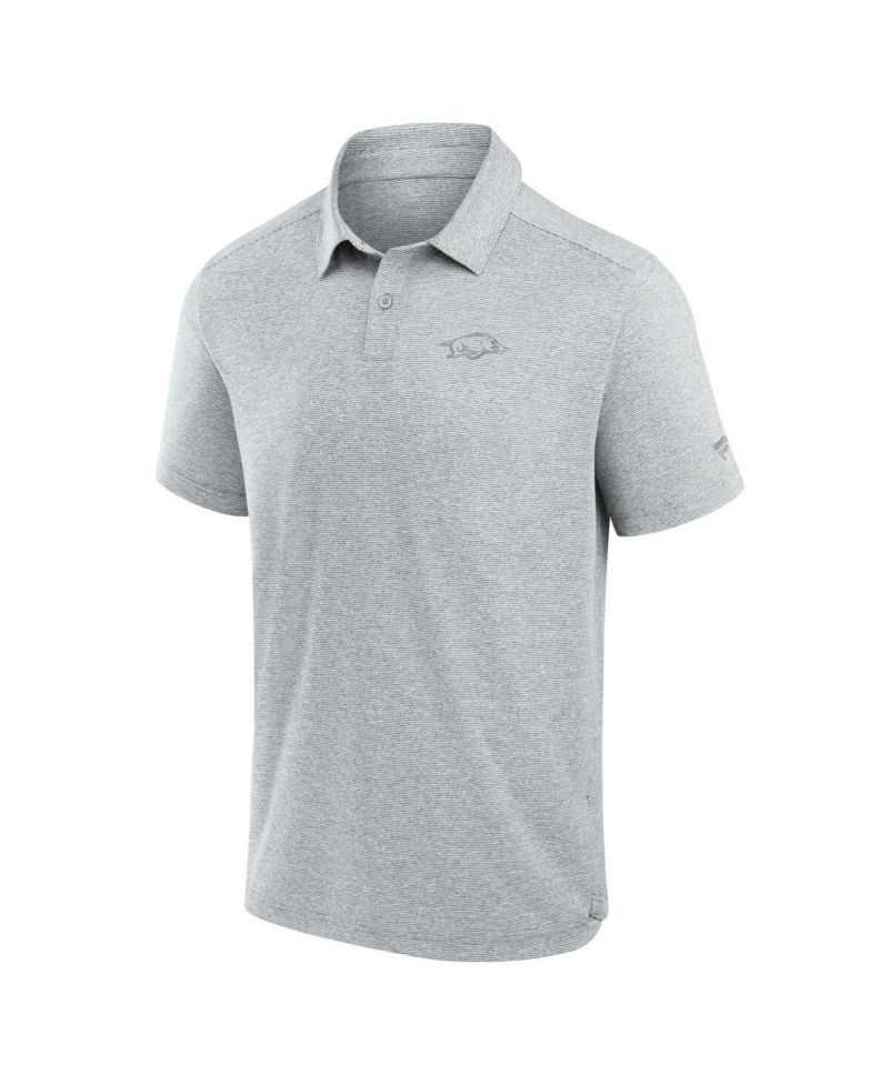 Men's Gray Arkansas Razorbacks Performance Polo Shirt
