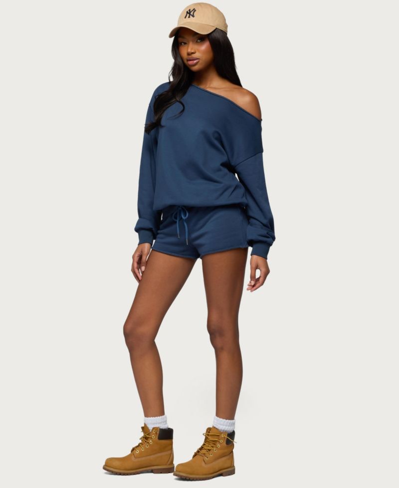 Women's Juana Off Shoulder Lightweight Sweatshirt