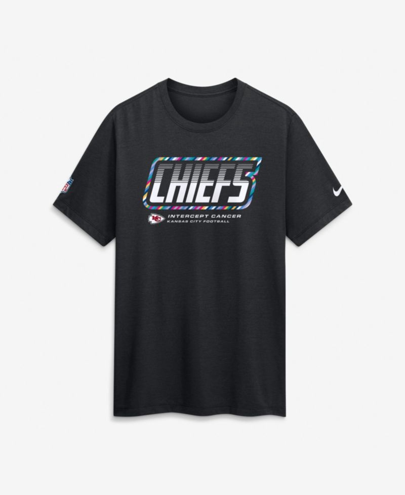 Men's Black Kansas City Chiefs 2026 NFL Cruical Catch Sideline Dri-Fit T-Shirt