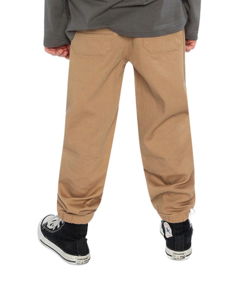 Little and Big Boy (6-12) Stretch Canvas Jogger Pants
