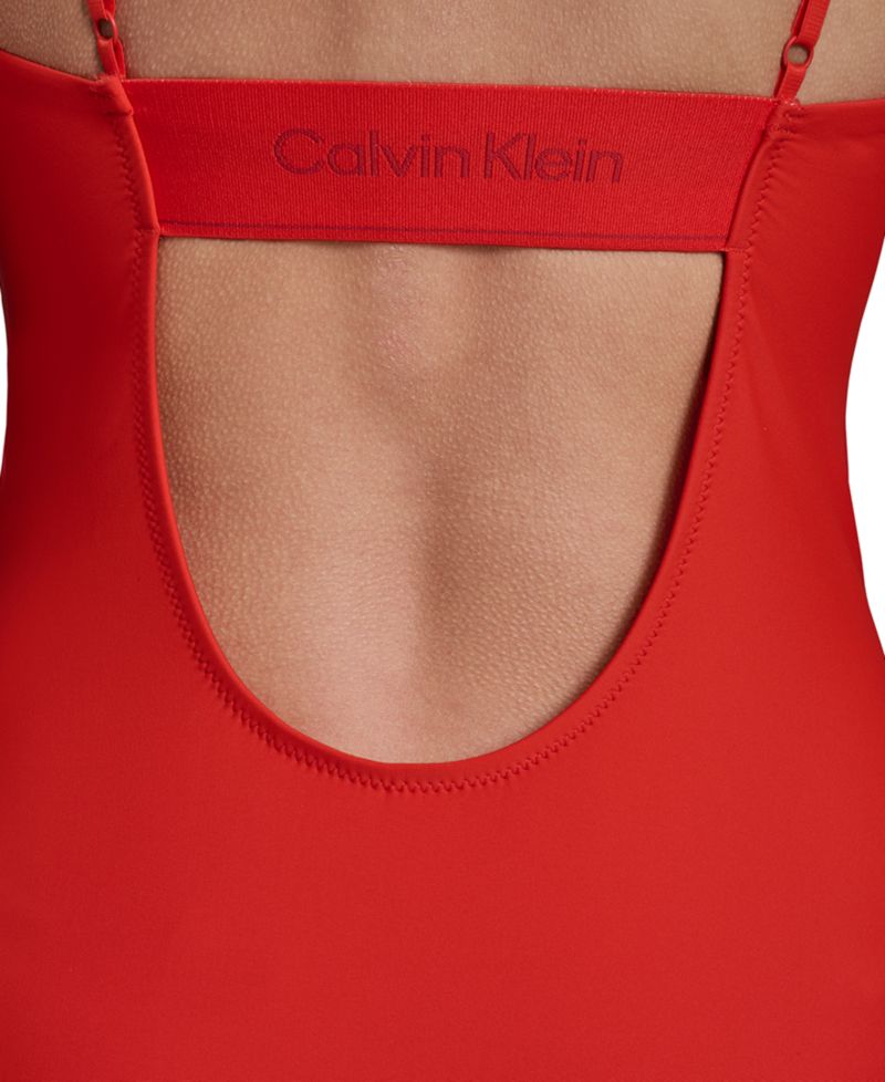 Women's V-Neck One-Piece Swimsuit