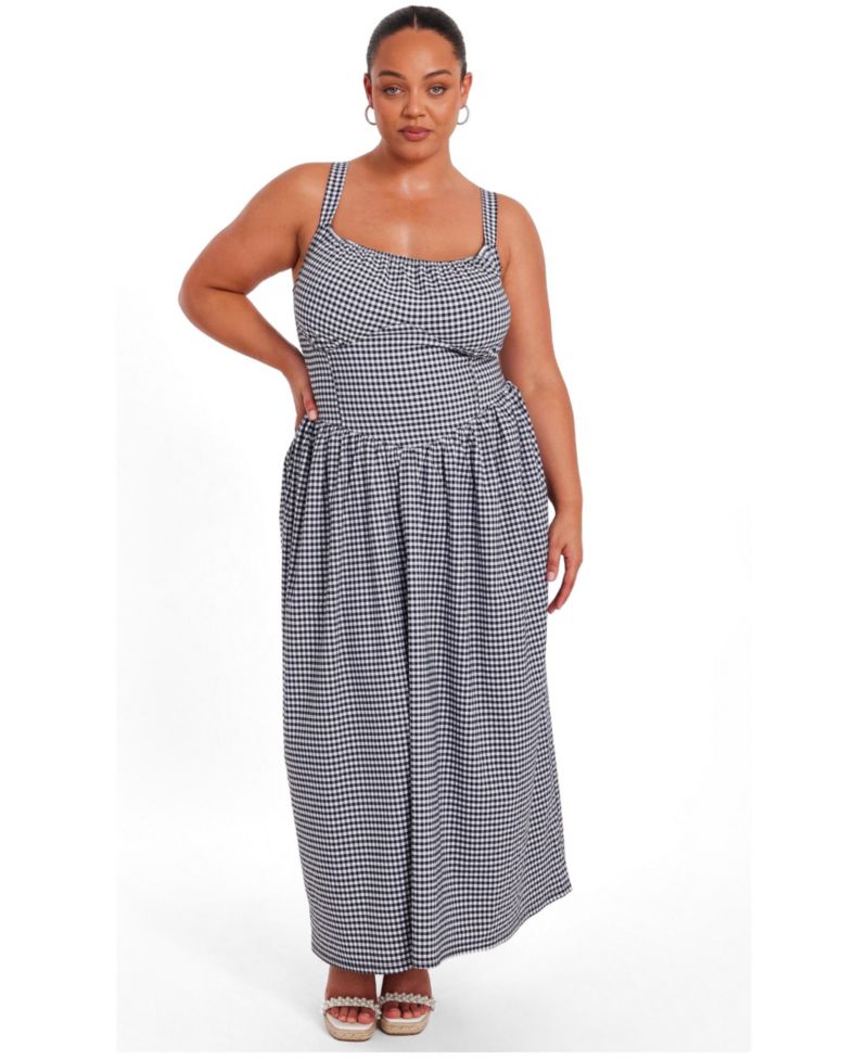 Women's Plus Size Midaxi Dress