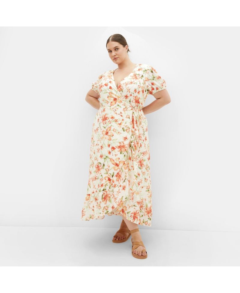 Plus Size Sarina Print Dress