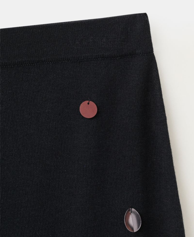 Women's Fine-Knit Sequined Skirt