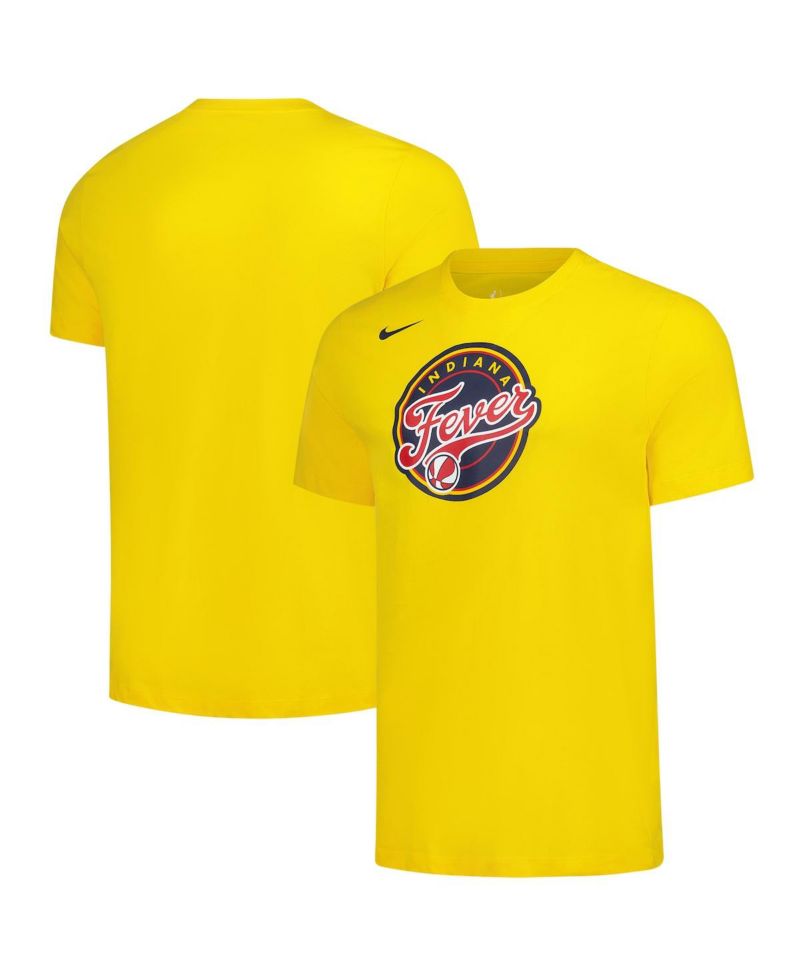 Men's Gold Indiana Fever Logo Performance T-Shirt