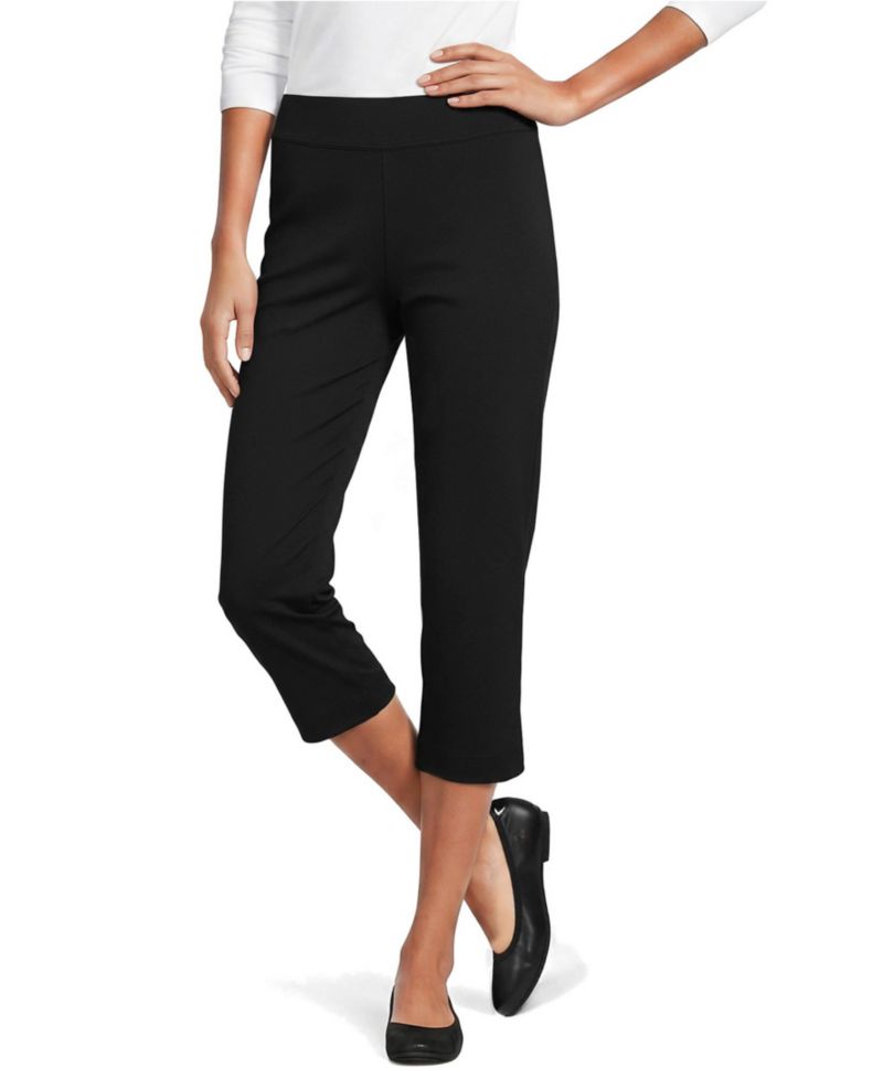 Women's Tall Starfish Mid Rise Pull On Crop Pants