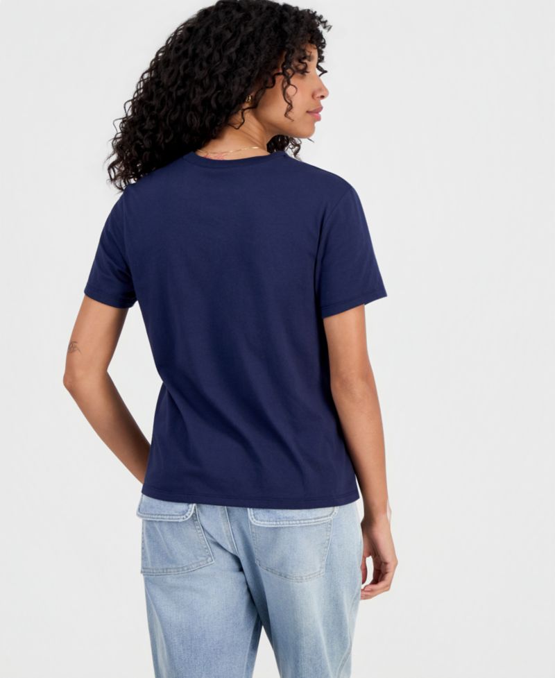 Juniors' Peanuts Costume Crewneck Tee
