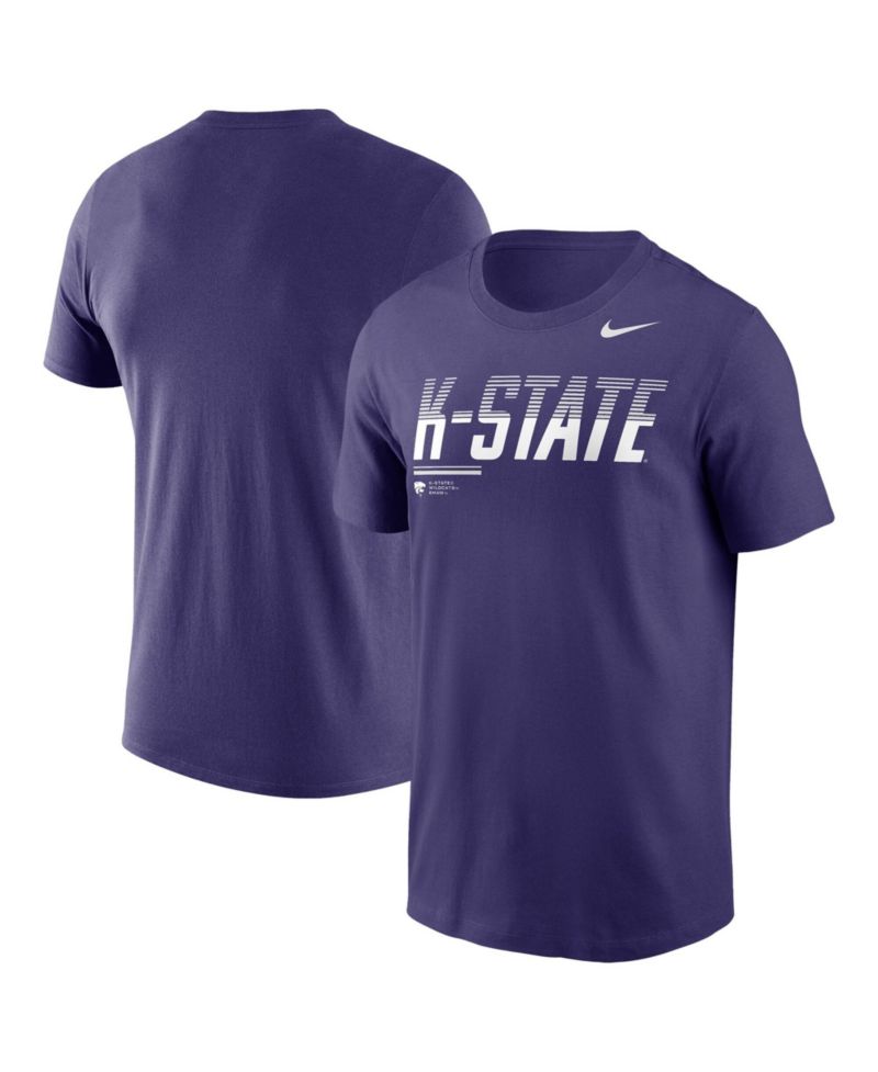 Men's Purple Kansas State Wildcats 2026 Sideline Wordmark Legend Dri-FIT T-Shirt