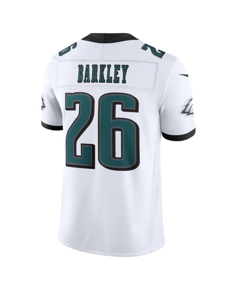 Men's Saquon Barkley White Philadelphia Eagles Vapor F.U.S.E. Stitched Limited Jersey