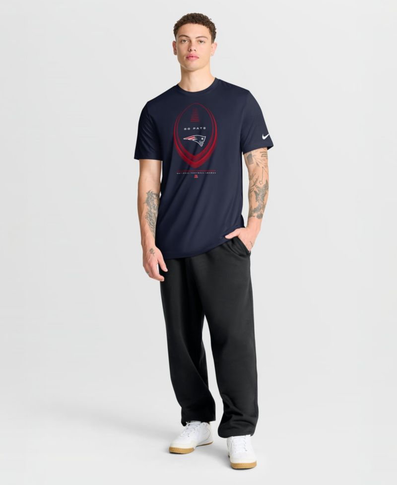 Men's Navy New England Patriots Legend Icon Dri-FIT T-Shirt