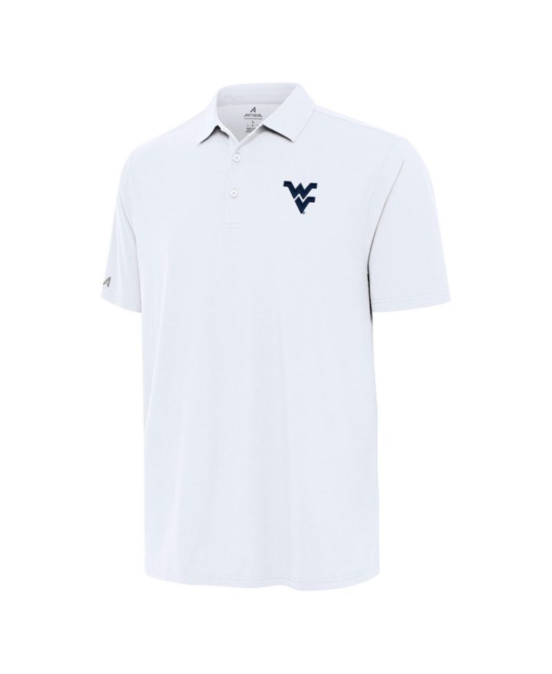 Men's White West Virginia Mountaineers Era Polo Shirt