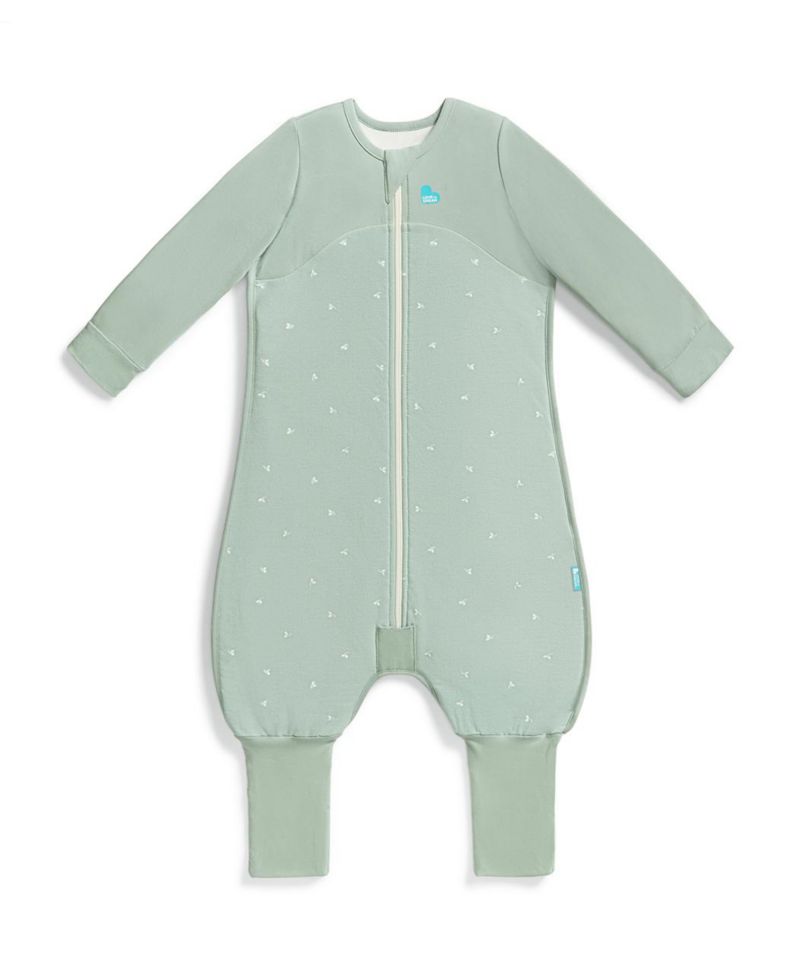 Baby Sleep Suit Cotton Fleece - 1.5 TOG - Olive