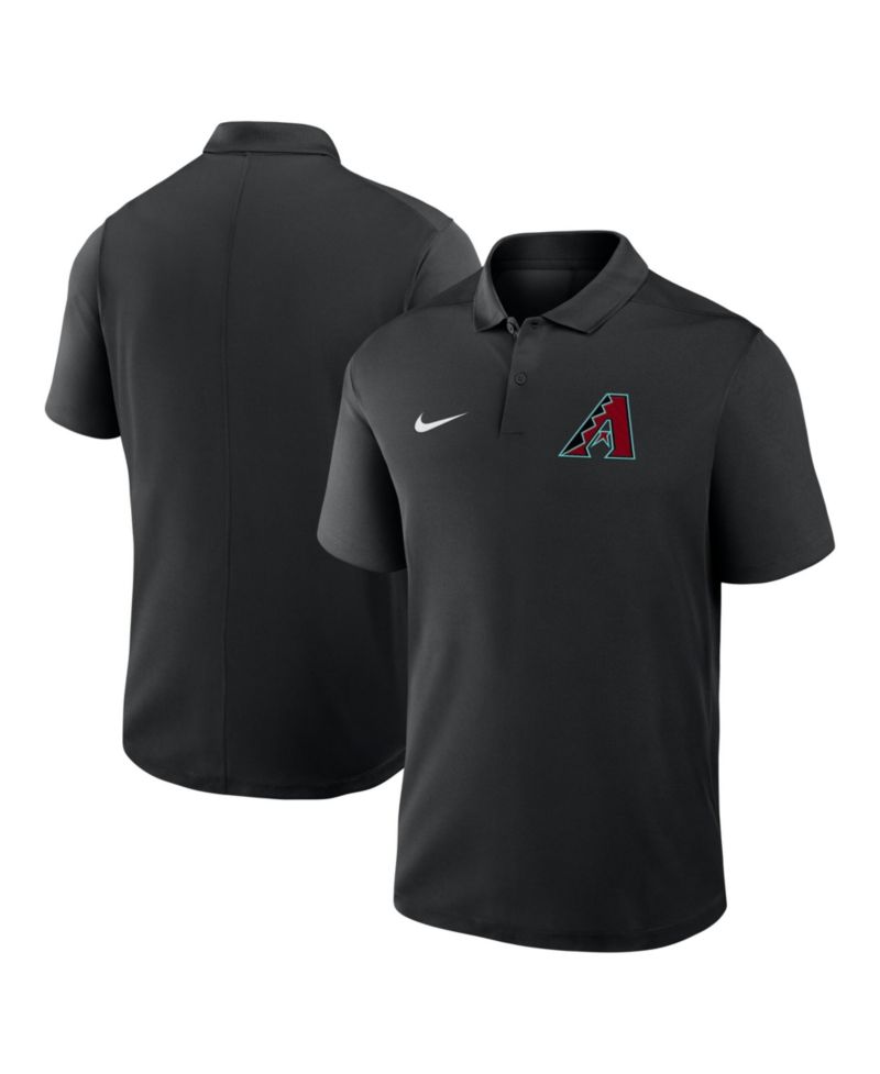 Men's Black Arizona Diamondbacks Dri-FIT Victory Polo Shirt