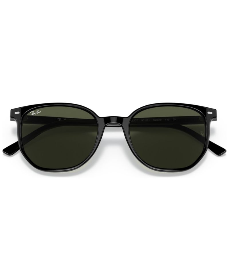 Unisex Elliot 54 Low Bridge Fit Sunglasses, RB2197F54-X