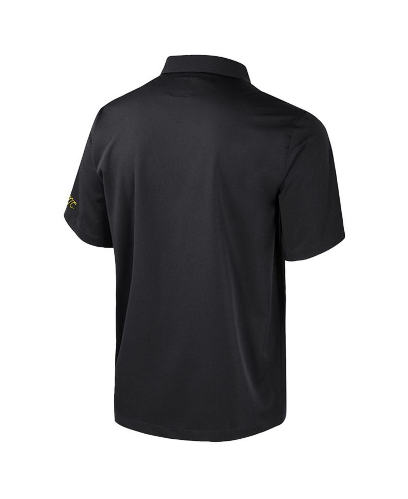 Men's Black Appalachian State Mountaineers Strike Bowling Button-Up Shirt