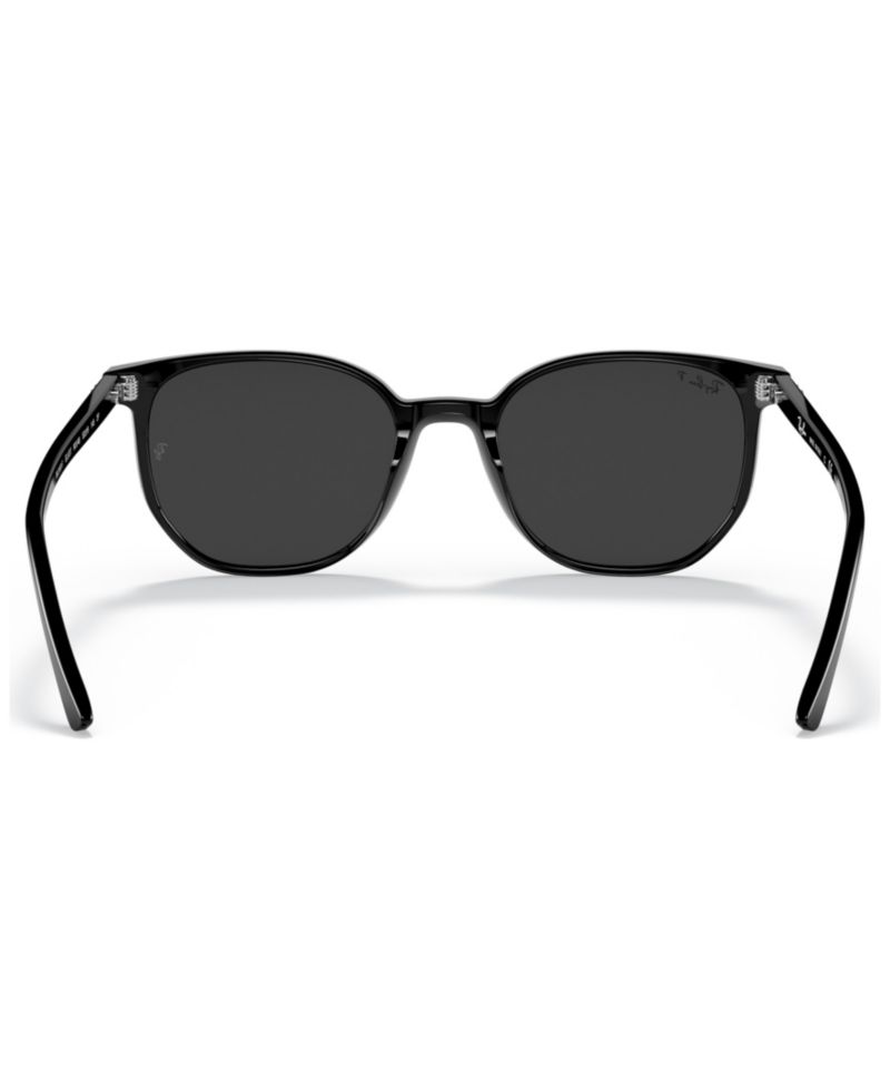 Unisex Elliot 54 Polarized Low Bridge Fit Sunglasses, RB2197F54-P