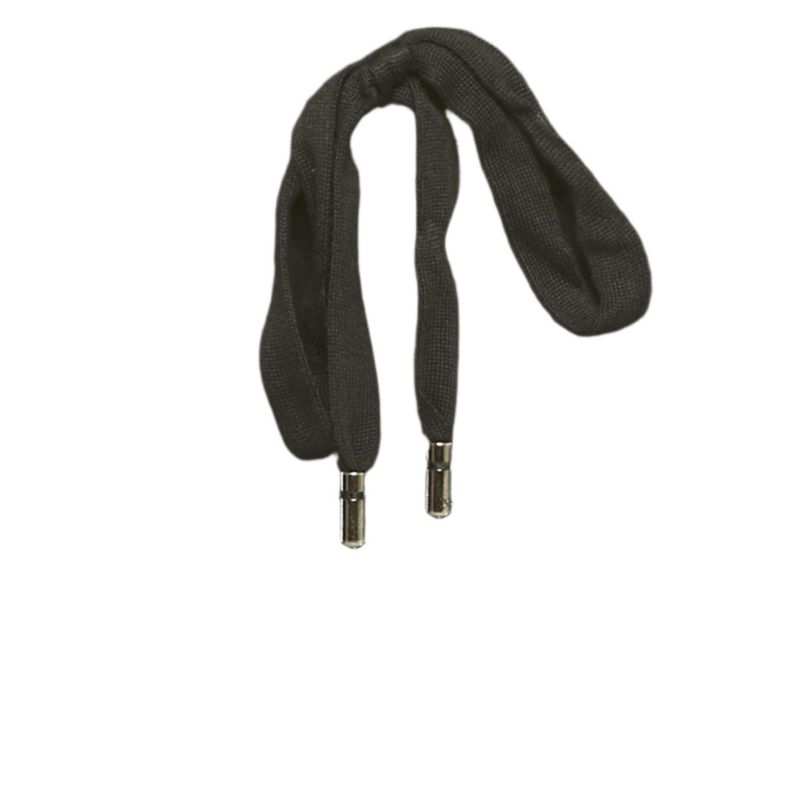 Men's Black Cotton Logo Plaque Detail Jogger