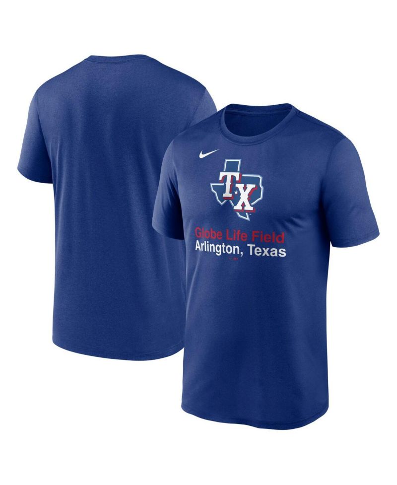 Men's Royal Texas Rangers Stadium Legend Performance T-Shirt