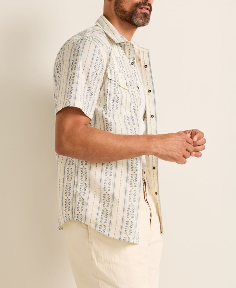Men's Printed Laramie Short-Sleeve Shirt