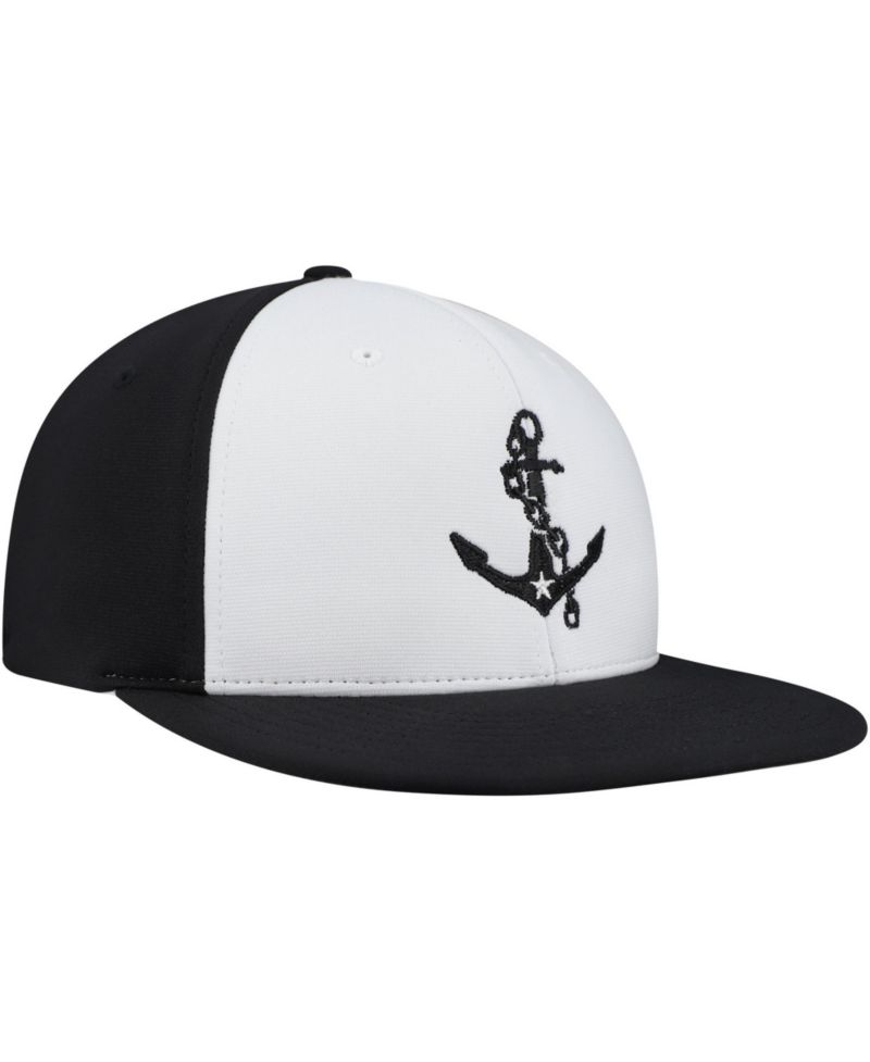 Men's and Women's White Vanderbilt Commodores Flex Hat