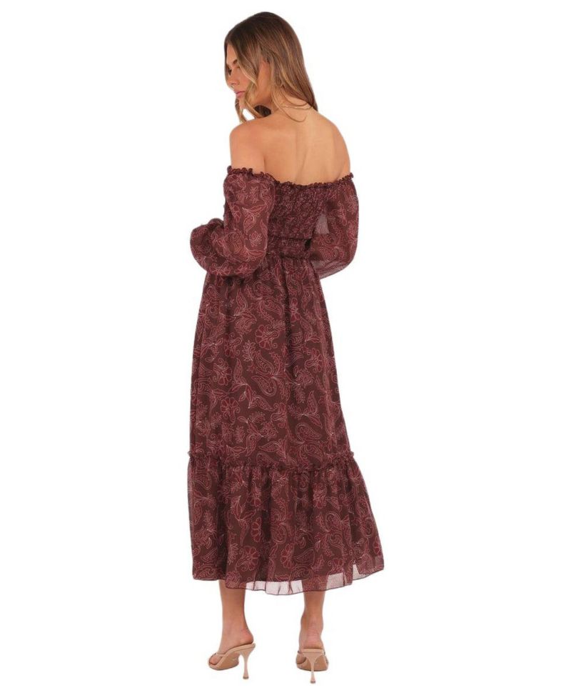 Women's Keziah Long Sleeve Maxi Dress