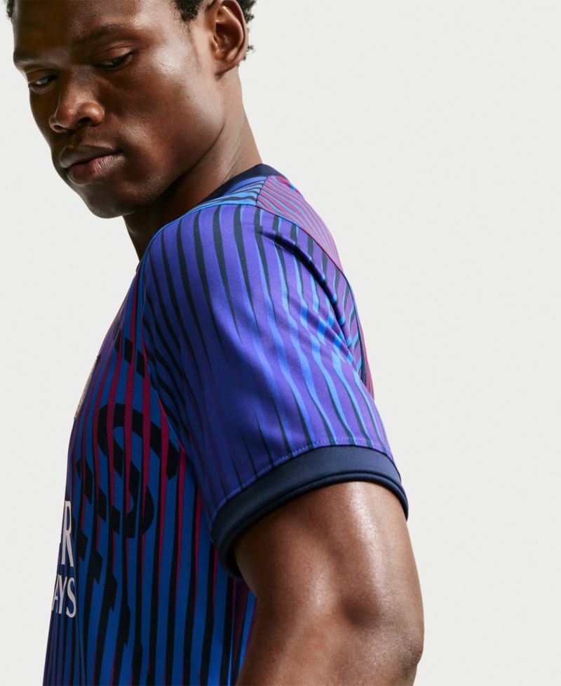 Men's Navy Paris Saint-Germain 2026/27 Away Dri-FIT Pre-Match Jersey