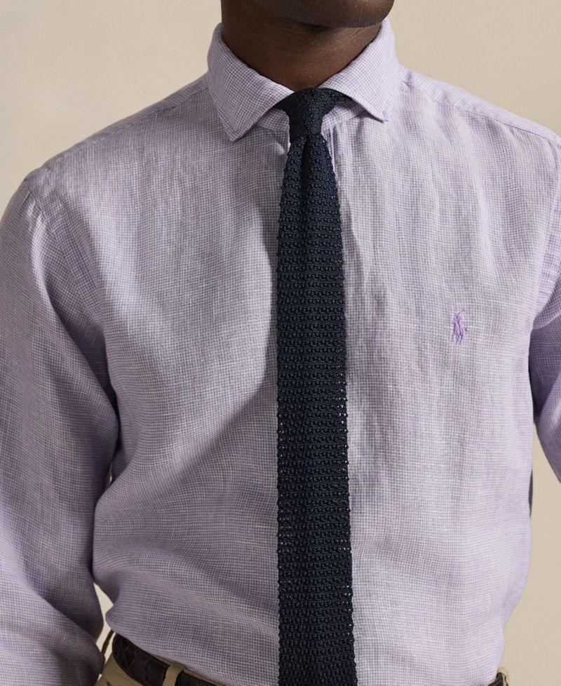 Men's Linen Classic-Fit Shirt