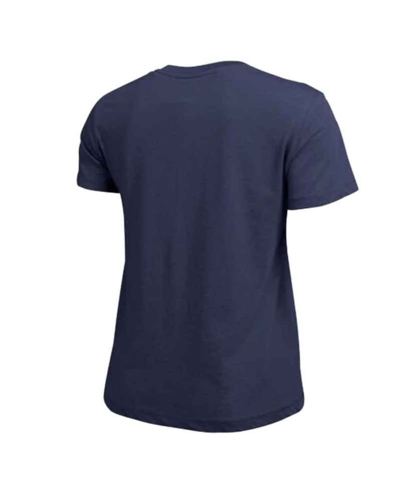Women's Navy Seattle Seahawks Logo T-Shirt