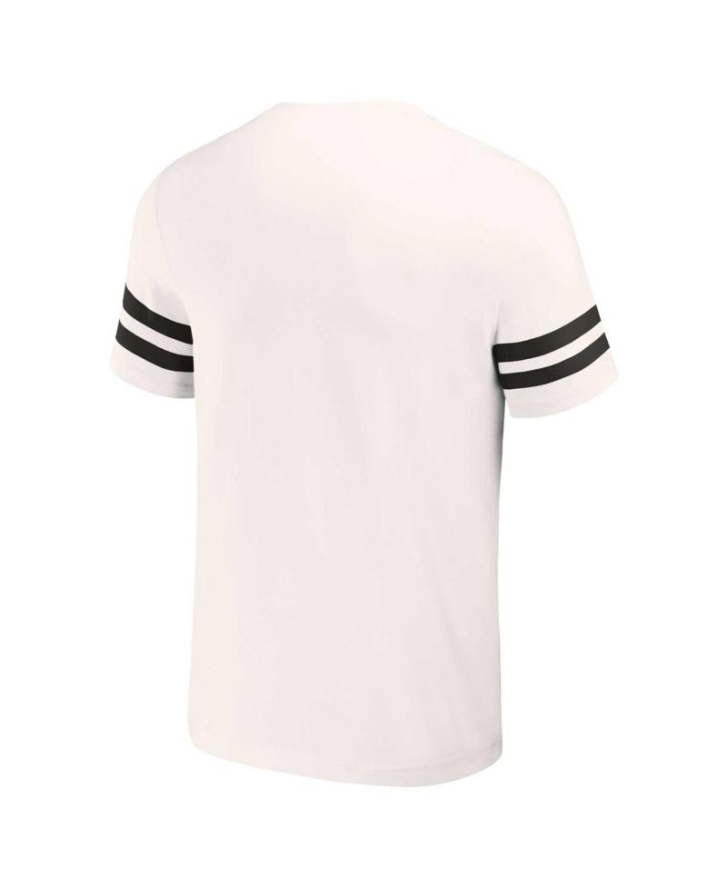Men's Darius Rucker Collection by Cream Pittsburgh Pirates Yarn Dye Vintage-Like T-shirt